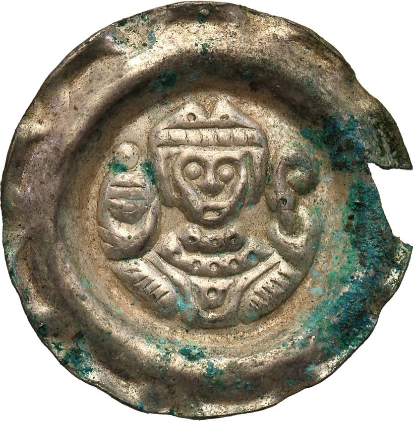 Niemcy, Bawaria - Augsburg - bp Hartmann II von Dillingen 1250-1286, brakteat